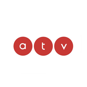 ATV televíziós csatorna logó – ProLED stúdiótechnika referencia